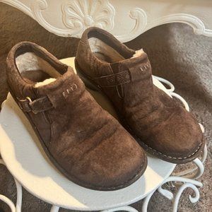UGG Brown Suede Slip On